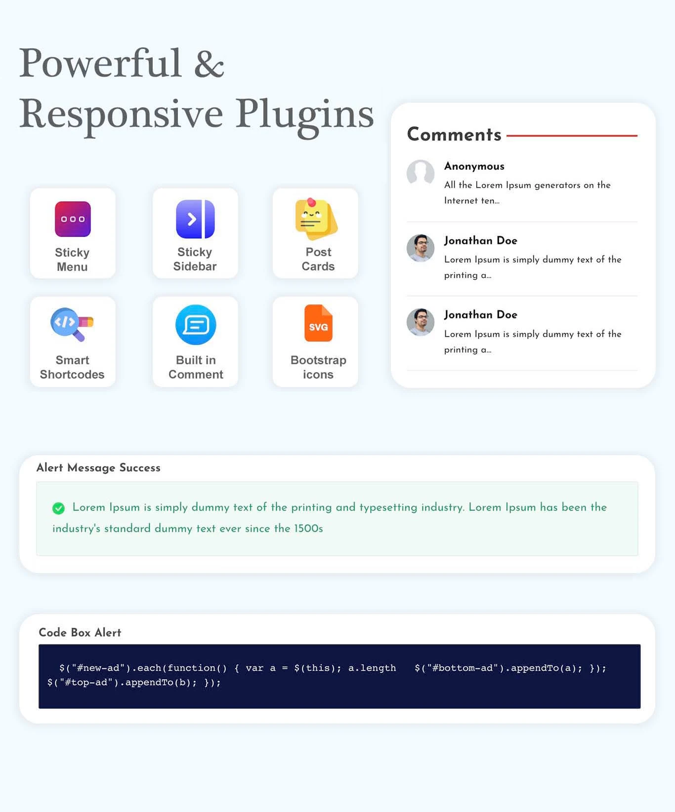 highlighted features