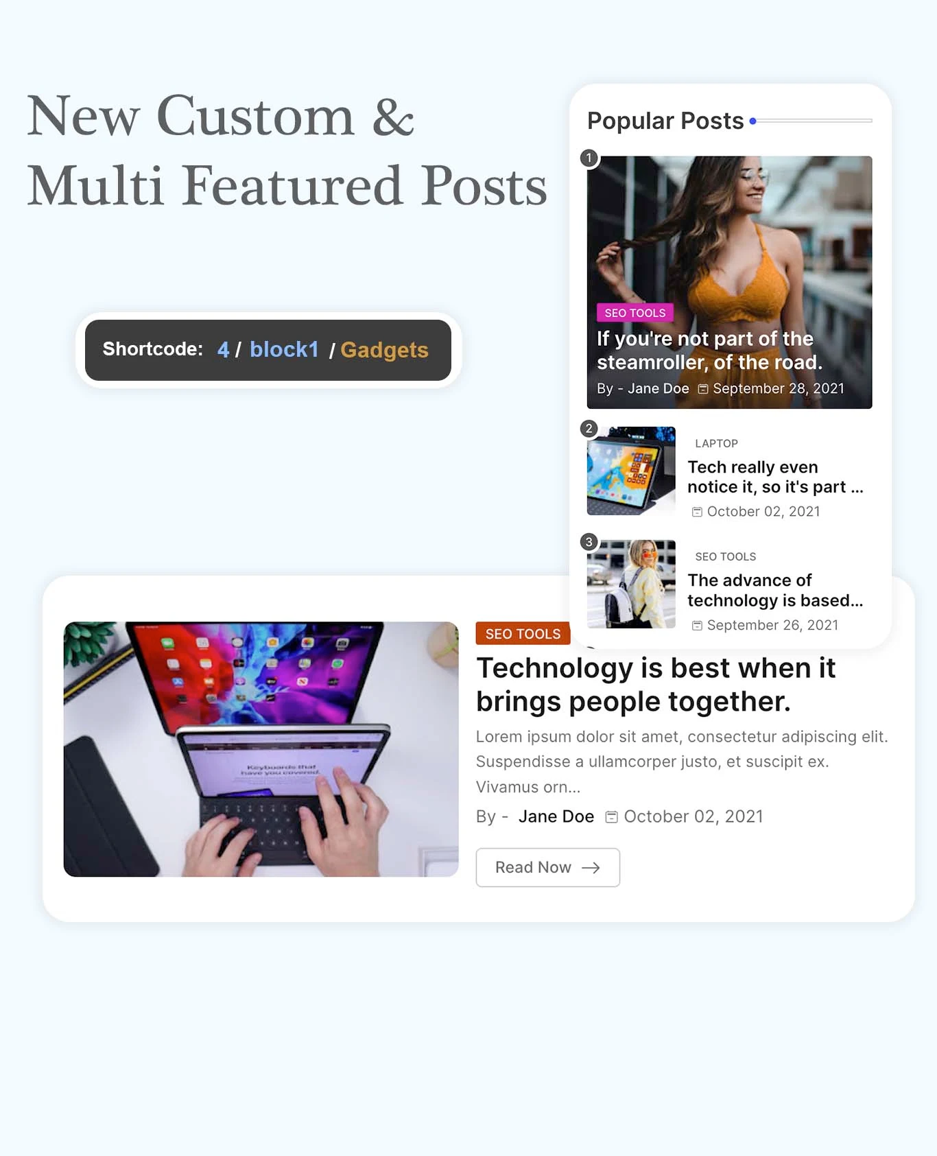 highlighted features